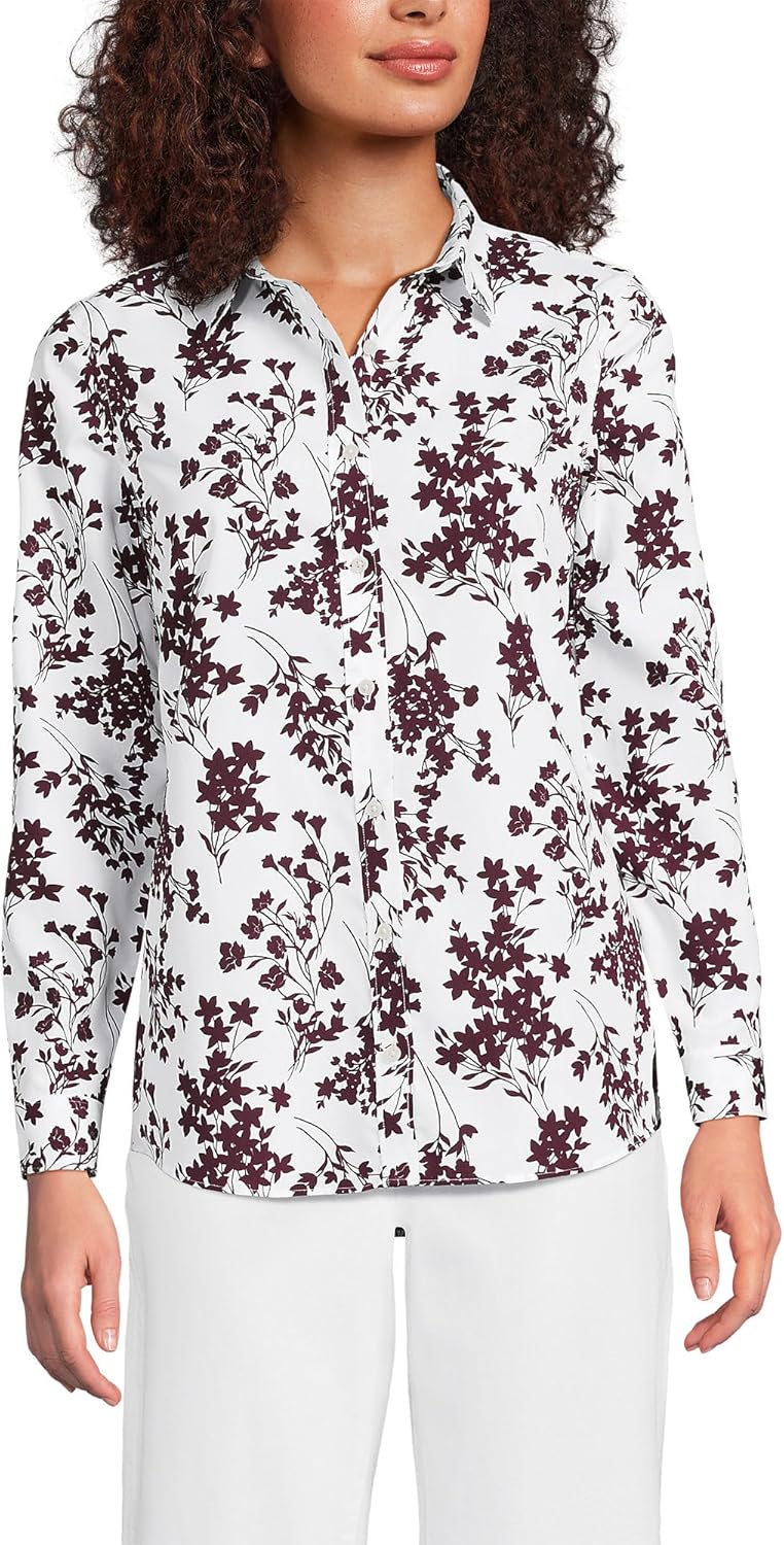 Lands' End Women's Pinwale Cord Long Sleeve Shirt Review
