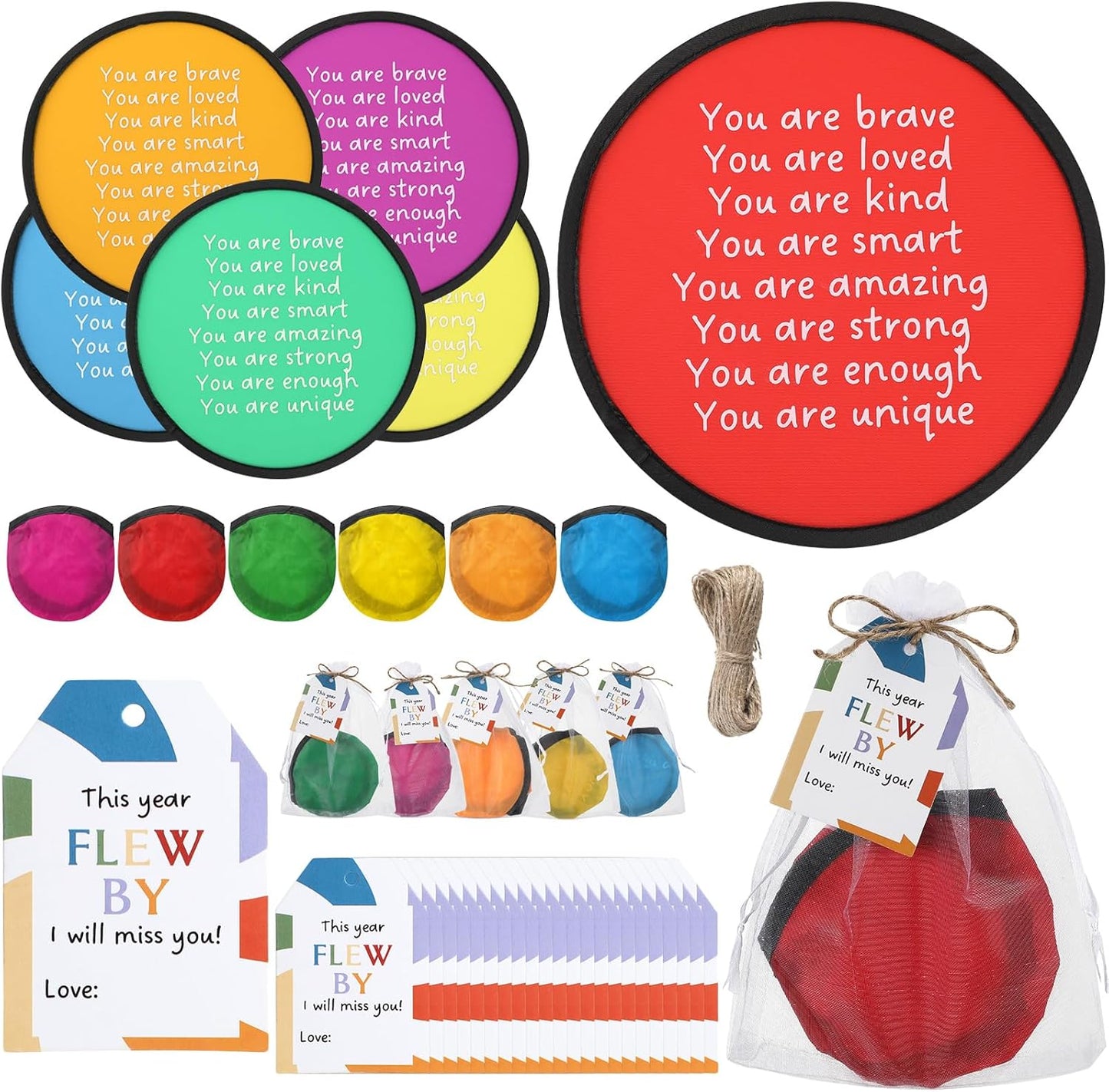 Foldable Flying Disc Set - Summer Fun Essentials