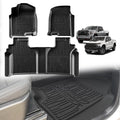 TripleAliners Floor Mats for 2019-2025 Silverado/Sierra Crew Cab