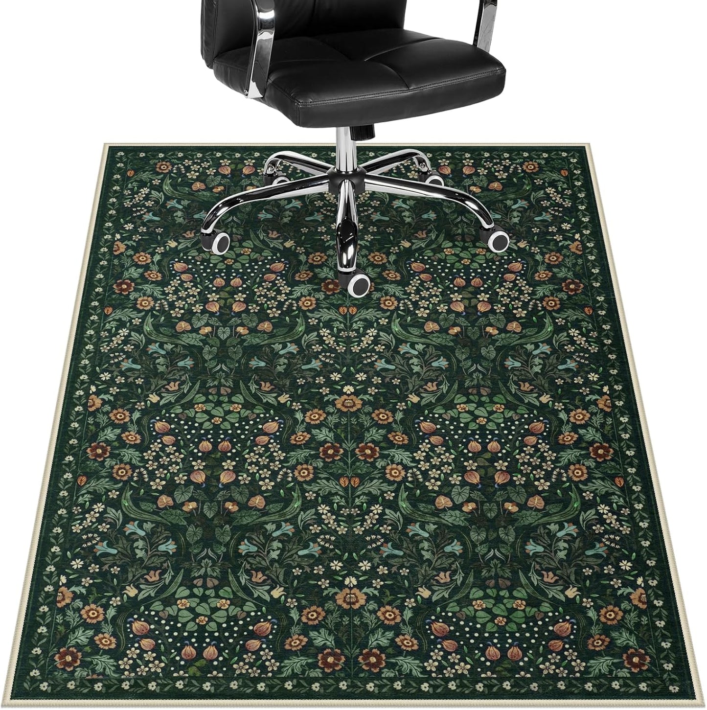 Anidaroel Anti-Slip Chair Mat: Hardwood Floor Protection