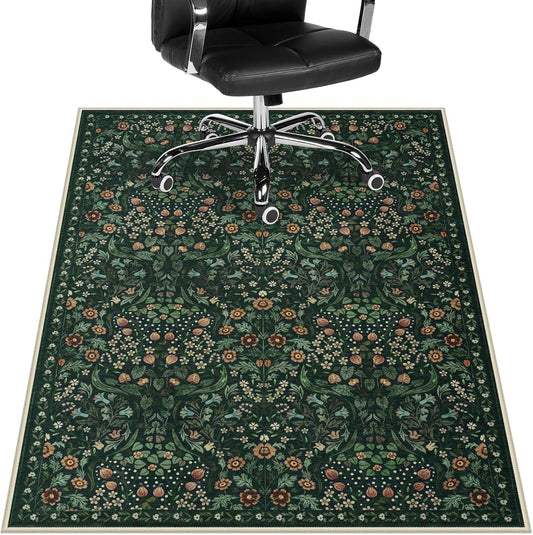 Anidaroel Anti-Slip Chair Mat: Hardwood Floor Protection