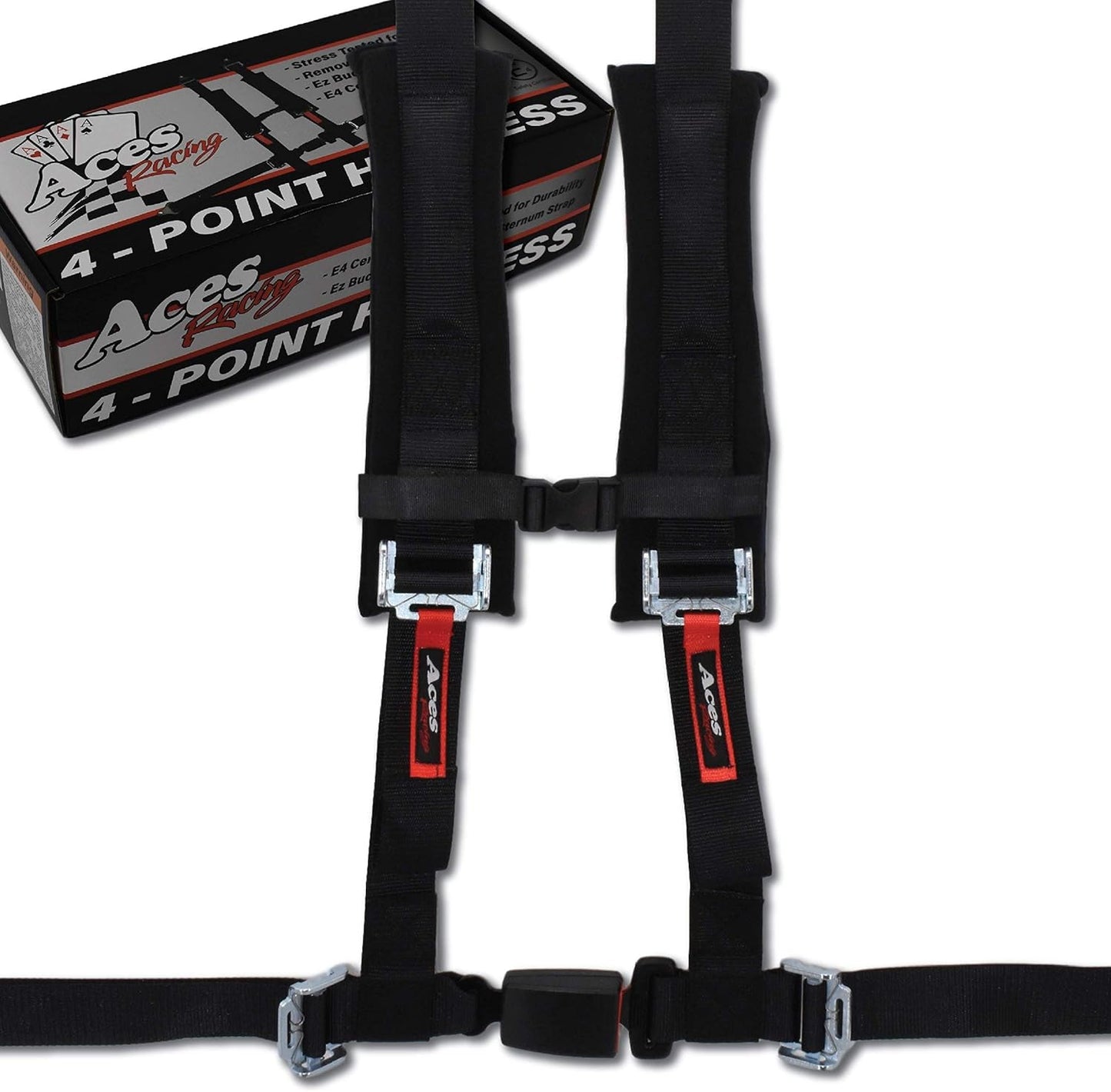 4 Point Harness with 2 Inch Padding for Off Road Use