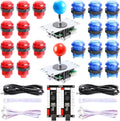 Hikig 2-Player DIY LED Encoder Kit - Zero Delay USB Arcade Conversion