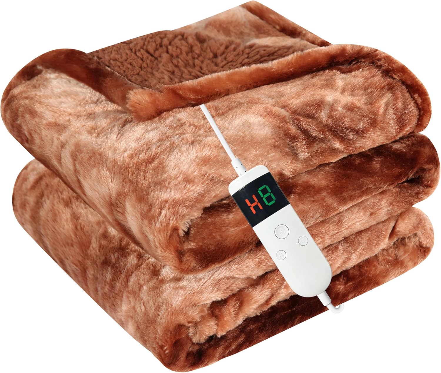 Electric Heated Blanket Throw for Cozy Full Body Warmth