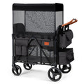 Wagon Stroller for 2 Kids - Foldable All-Terrain Wagon Stroller