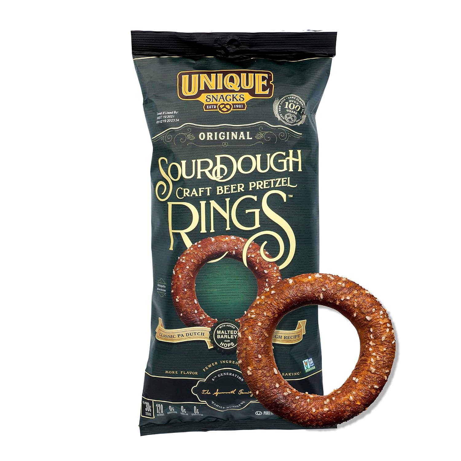 Sourdough Craft Beer Pretzel Rings - Unique Snacks Delight