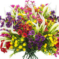 Lifelike Artificial Flowers Outdoor UV Resistant - 20-Pack Mixed