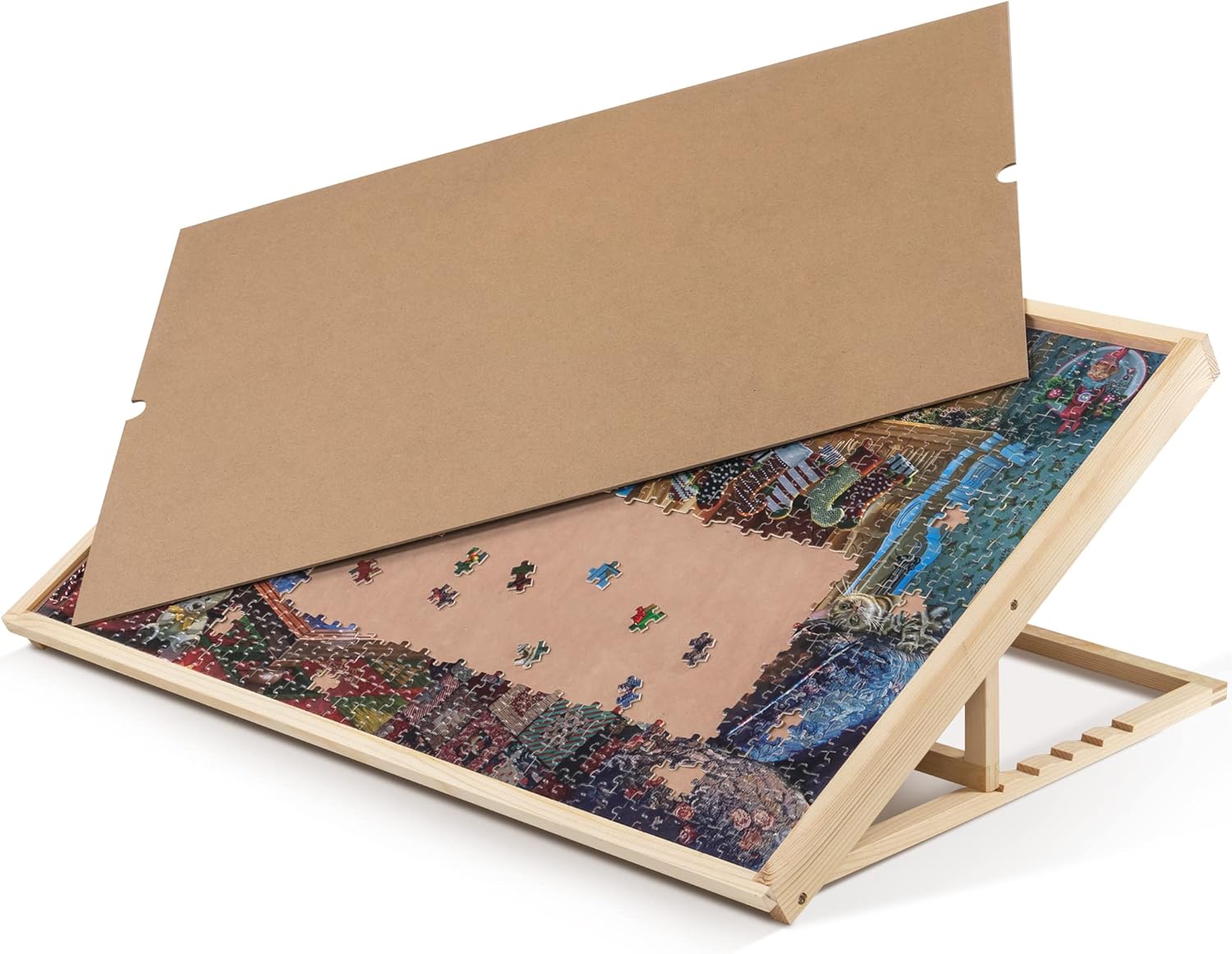 Lavievert 1000 Piece Jigsaw Puzzle Board with Adjustable Stand