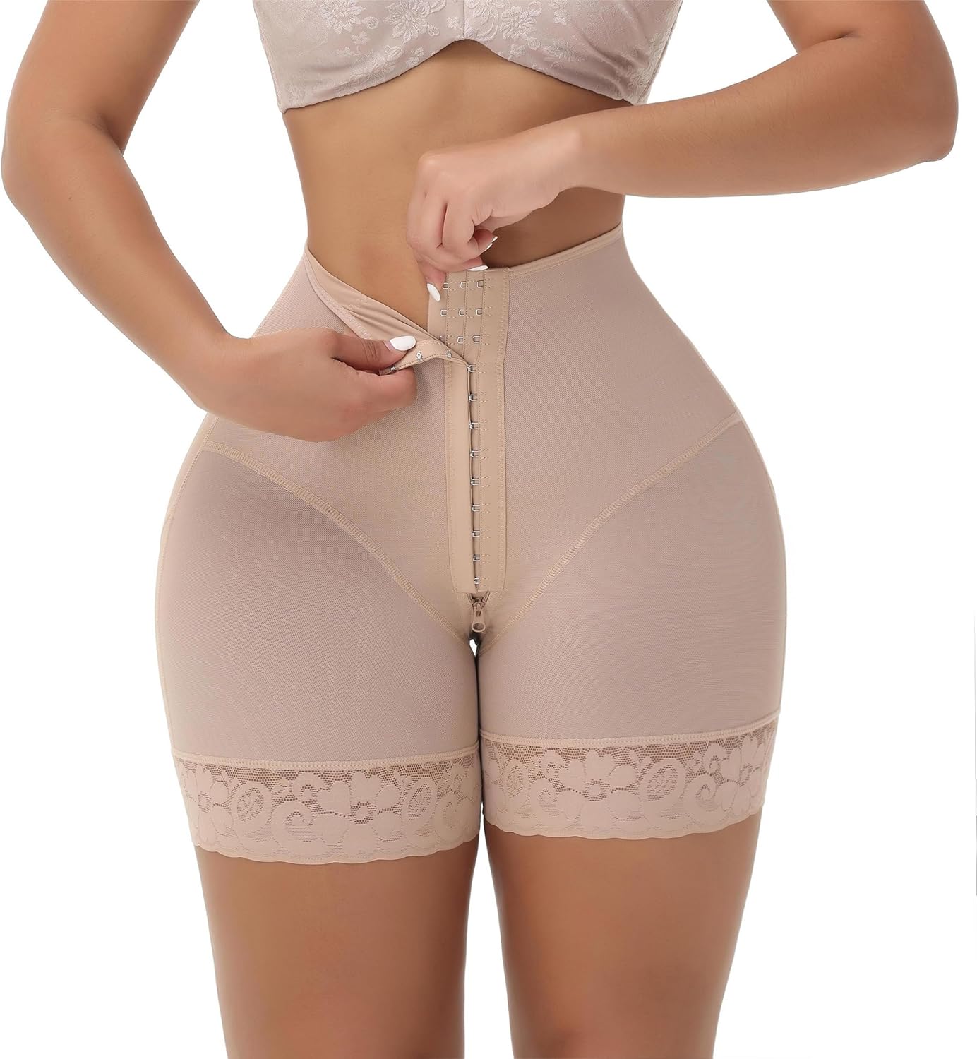 Tummy Control Shapewear Shorts for Women - Butt Lifting Faja