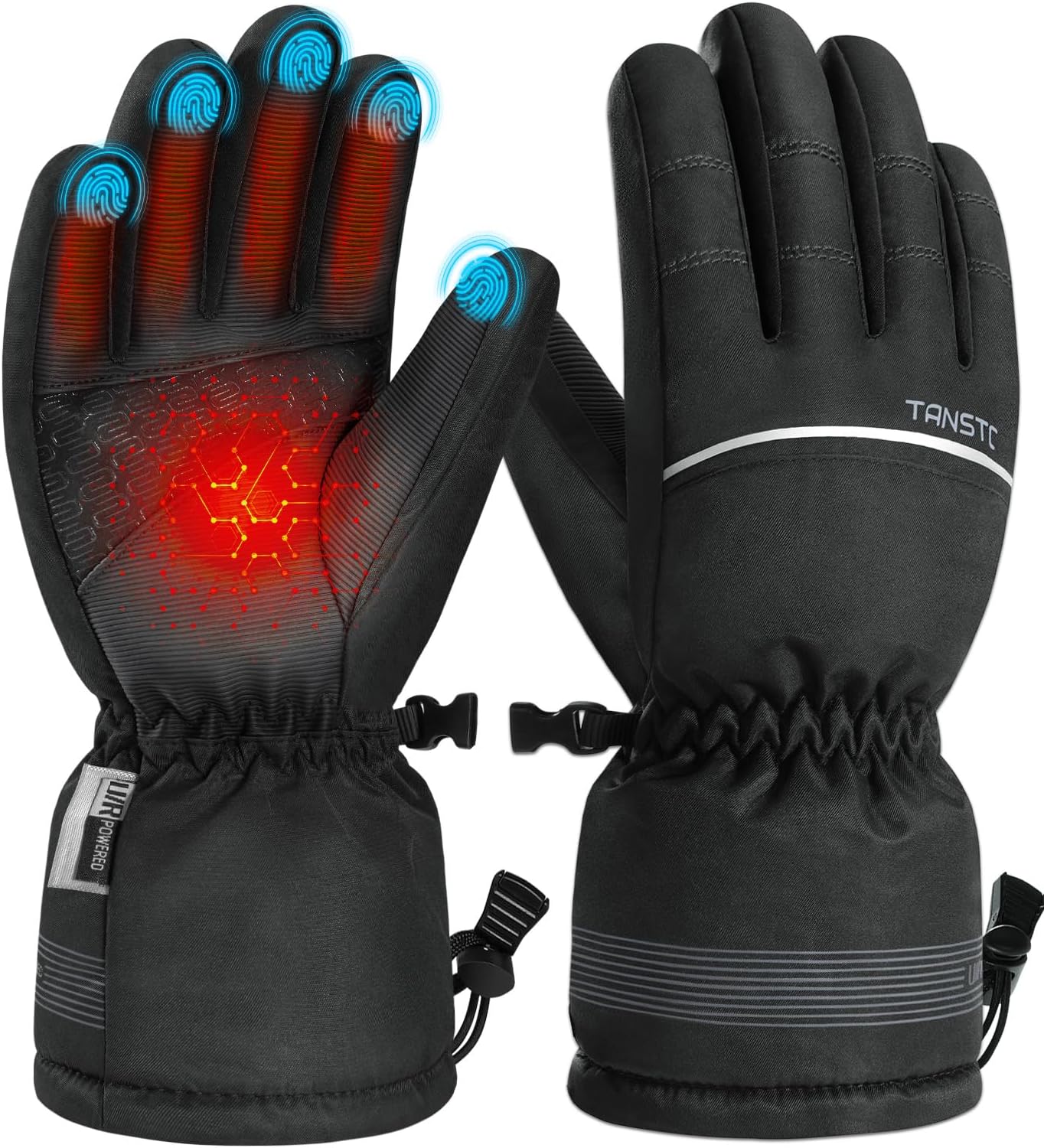 TANSTC Waterproof Touchscreen Winter Gloves - Ultimate Cold Weather Comfort