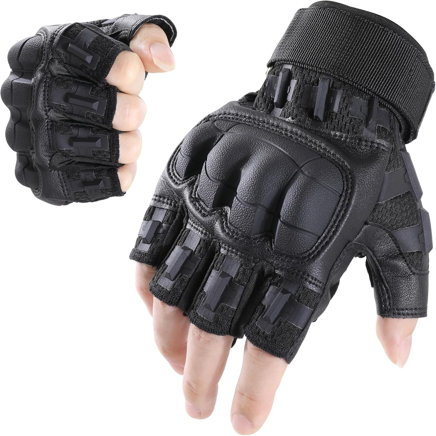 WTACTFUL Fingerless Gloves: Ultimate Grip & Protection