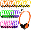 Yunsailing 30 Pack Class Headphones for Students - Classroom Ready