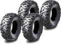 WANDA Set of 4 All Terrain UTV ATV Tires 26x9-12 - Deep Tread