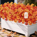 40 Bundles Artificial Fall Mums Flowers for Outdoors Decoration