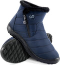 HARENCE Snow Boots for Women Winter Ankle Booties - Warm Waterproof on