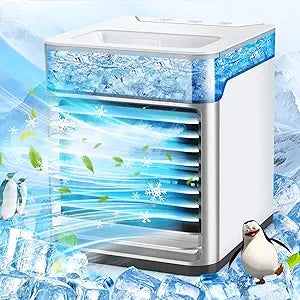 Portable Air Conditioner with Ice Fog Refrigeration for Home