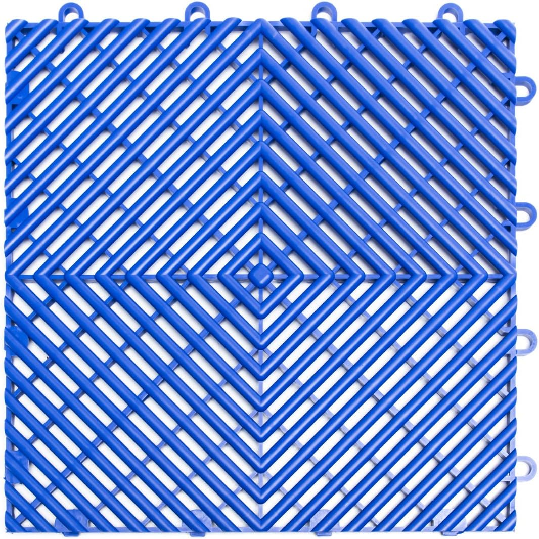 RaceDeck Free-Flow Open Rib Self-Draining Garage Flooring Tiles