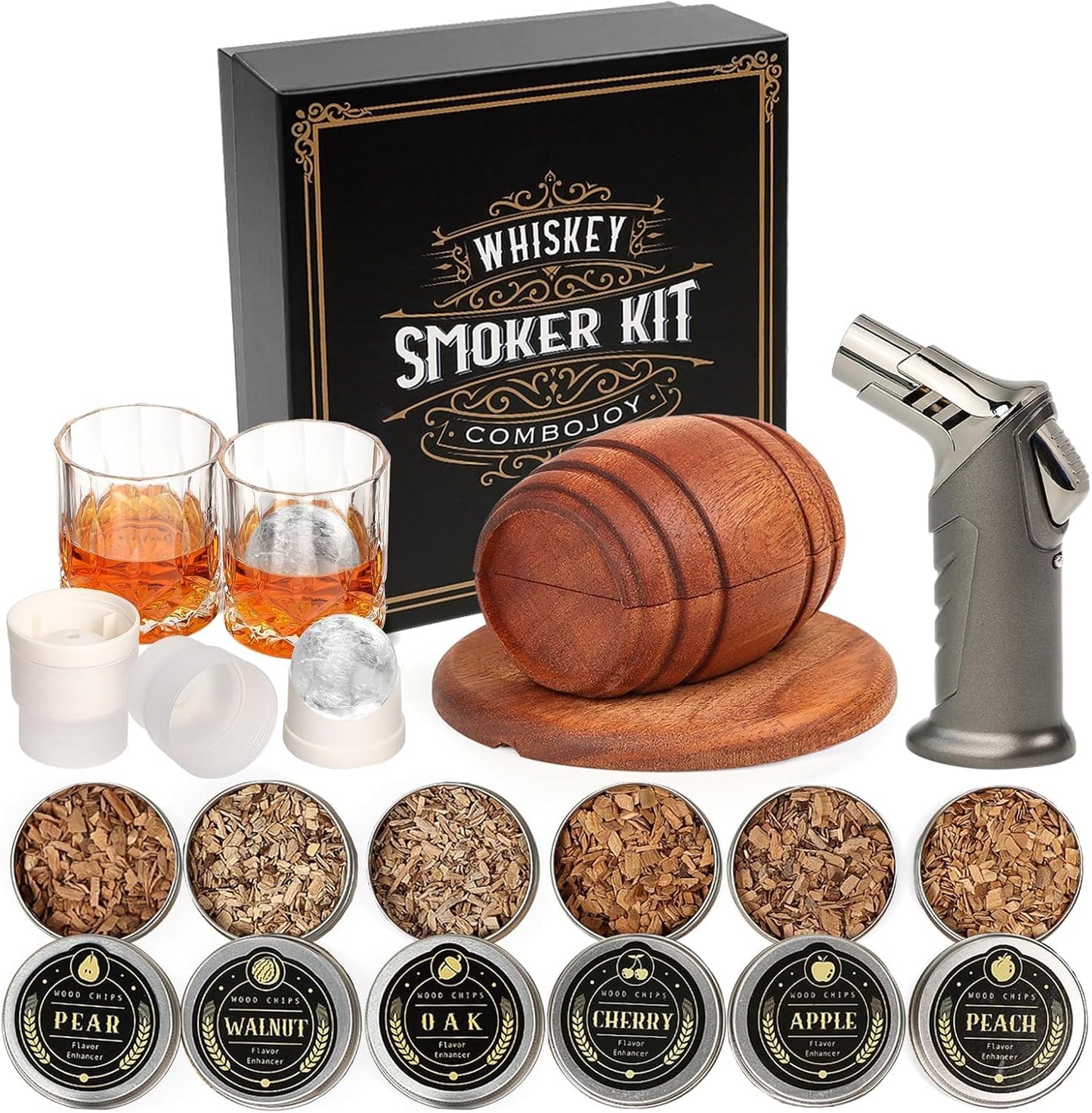 Whiskey Smoker Kit - Flavorful Infusions & Stylish Sips