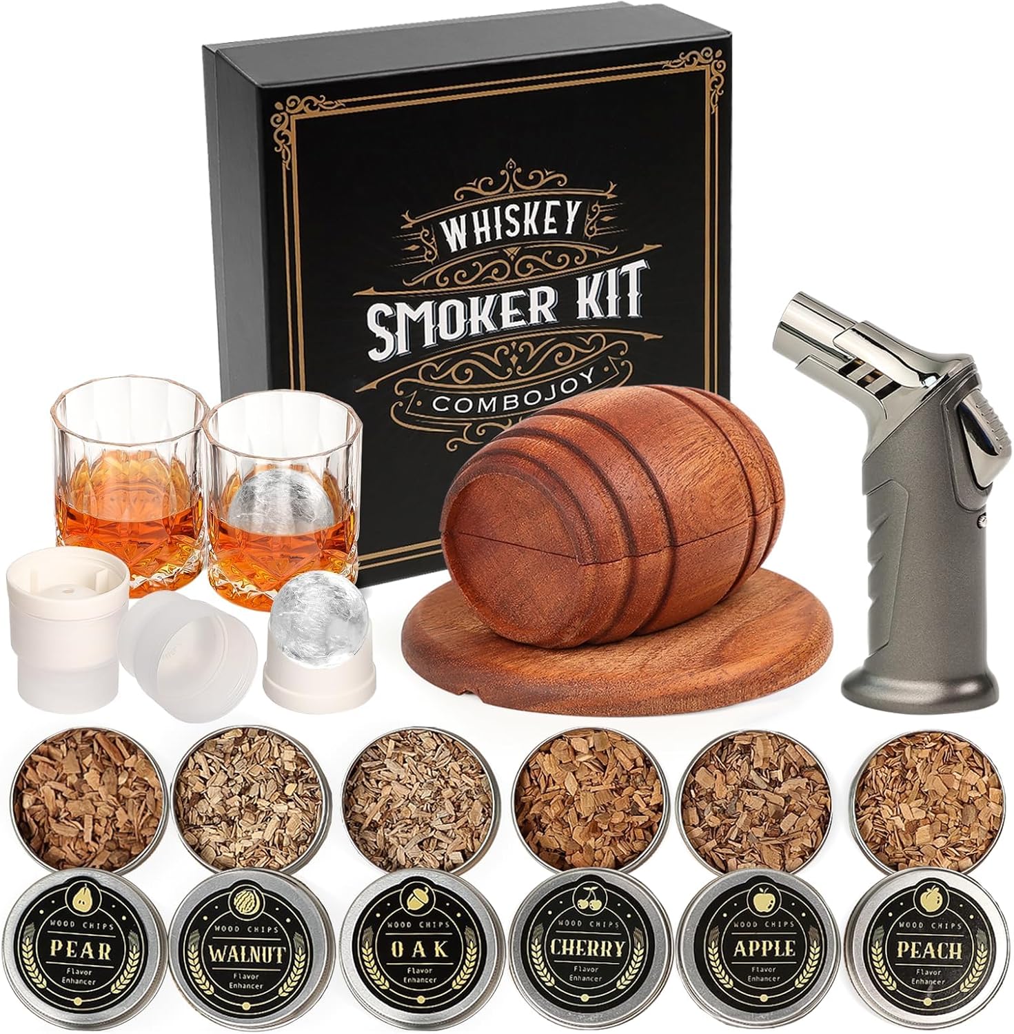 Whiskey Smoker Kit - Flavorful Infusions & Stylish Sips