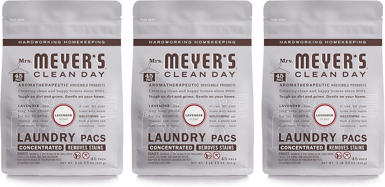 MRS. MEYER'S CLEAN DAY Dishwasher Pods for Sparkling Dishes