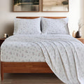 HYPREST 100% Cotton Queen Sheets 600 TC Percale - Deep Pocket Fit