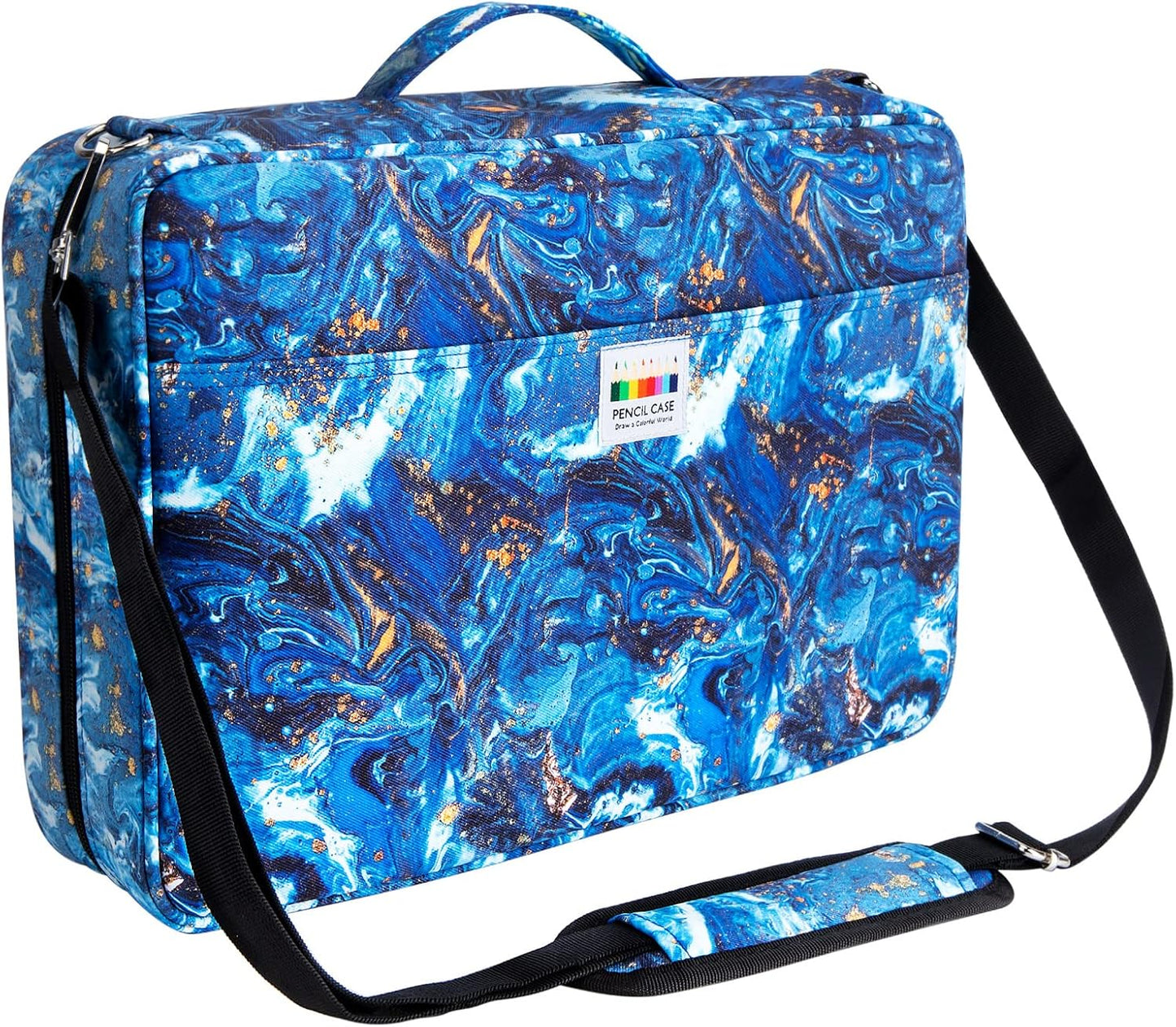 YOUSHARES Big Capacity Colored Pencil Case for Artists and Students