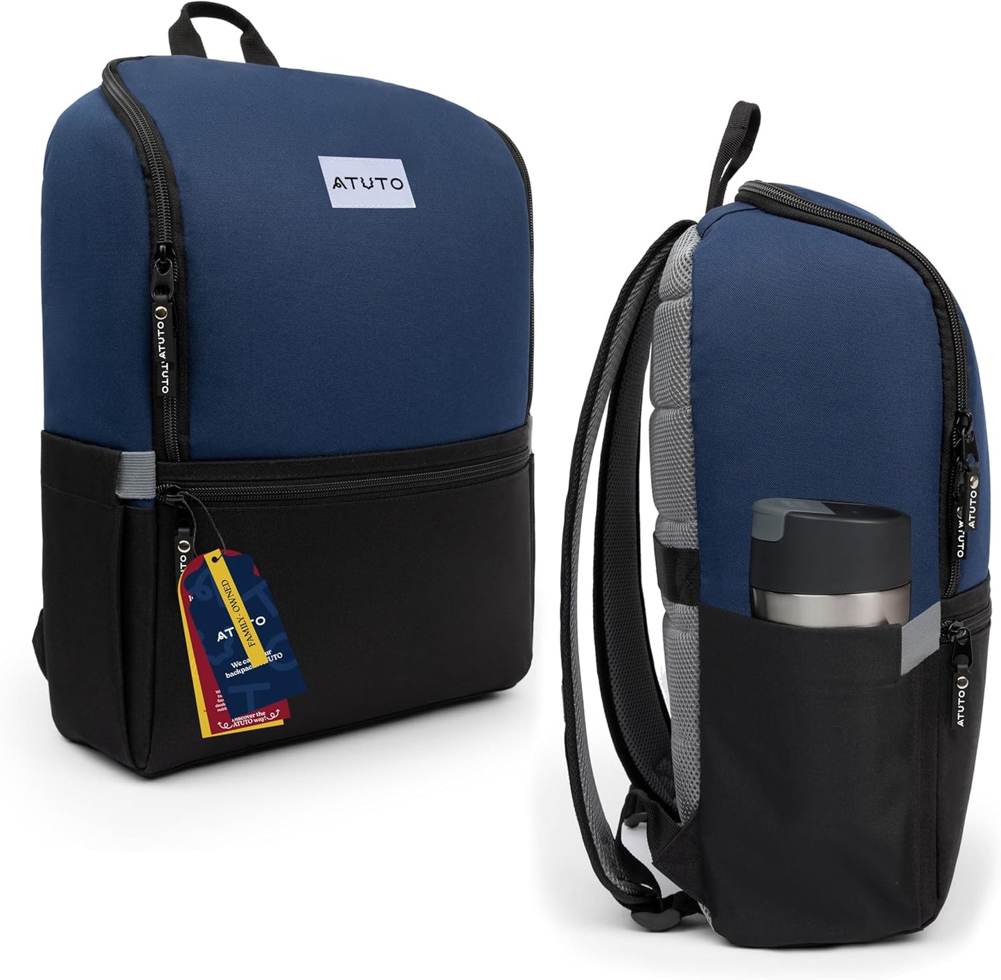 Slim Laptop Backpack for Men with 17 inch Compartment and More
