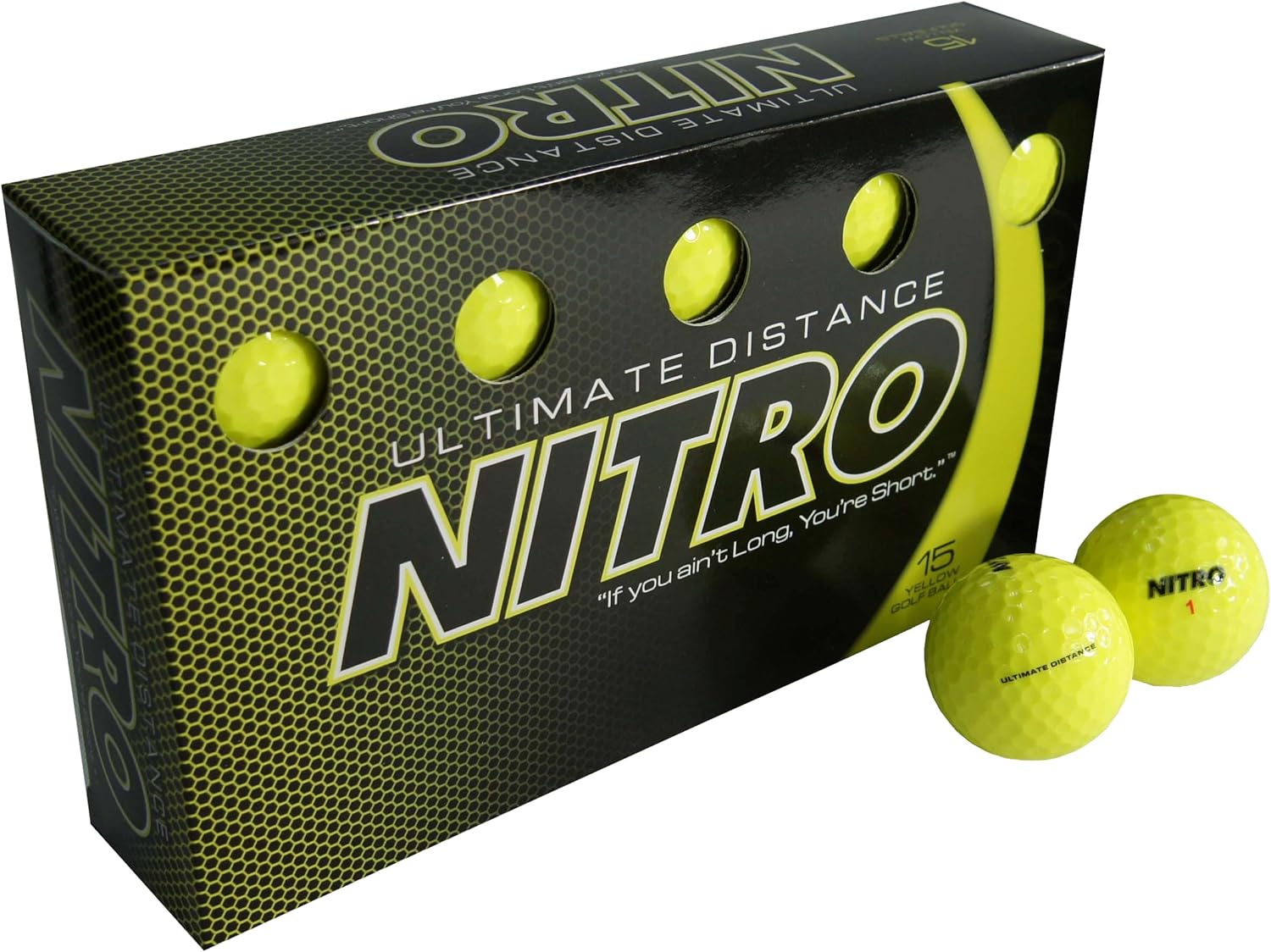 Ultimate Distance Golf Balls - High Velocity & Durability
