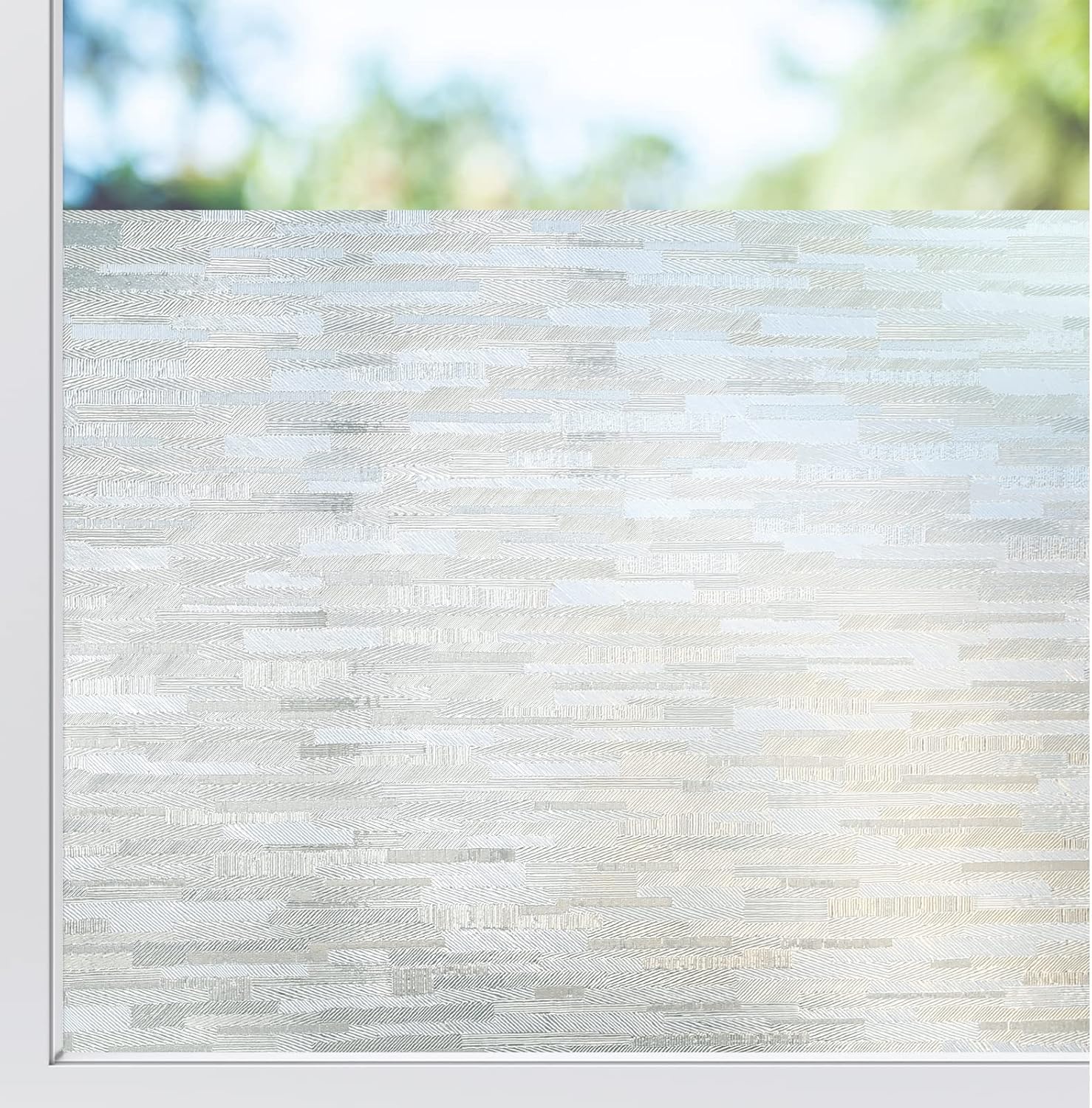 rabbitgoo Window Privacy Film for Elegant Home Decor and Comfort