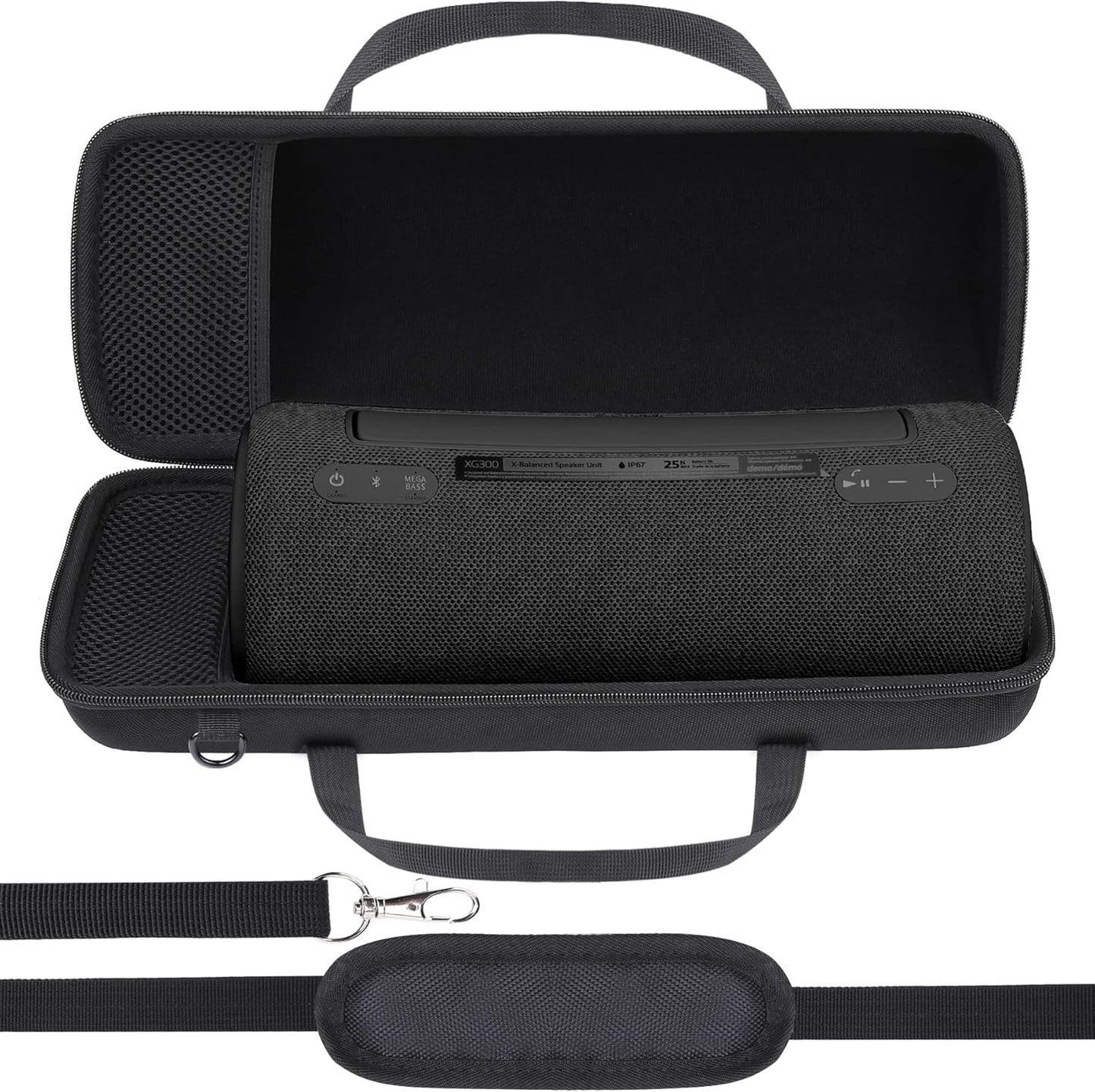 co2CREA Hard Case for Sony SRS-XG300 Bluetooth Speaker