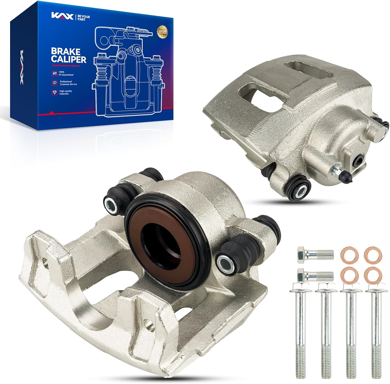 KAX Disc Brake Caliper Assembly for Jeep Wrangler and Cherokee