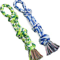 Dog Rope Toys 2-Pack for Medium to Large Dogs - Durable Tug & Chew