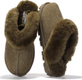 Project Cloud Genuine Leather & Shearling Women's Slippers - Cozy