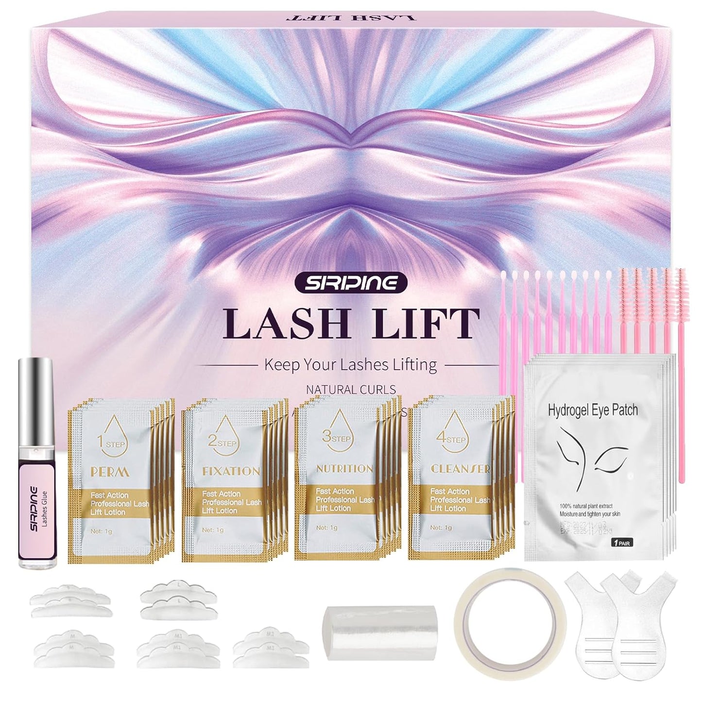 Lash Lift Kit for Beautiful Semi-Permanent Curling Results