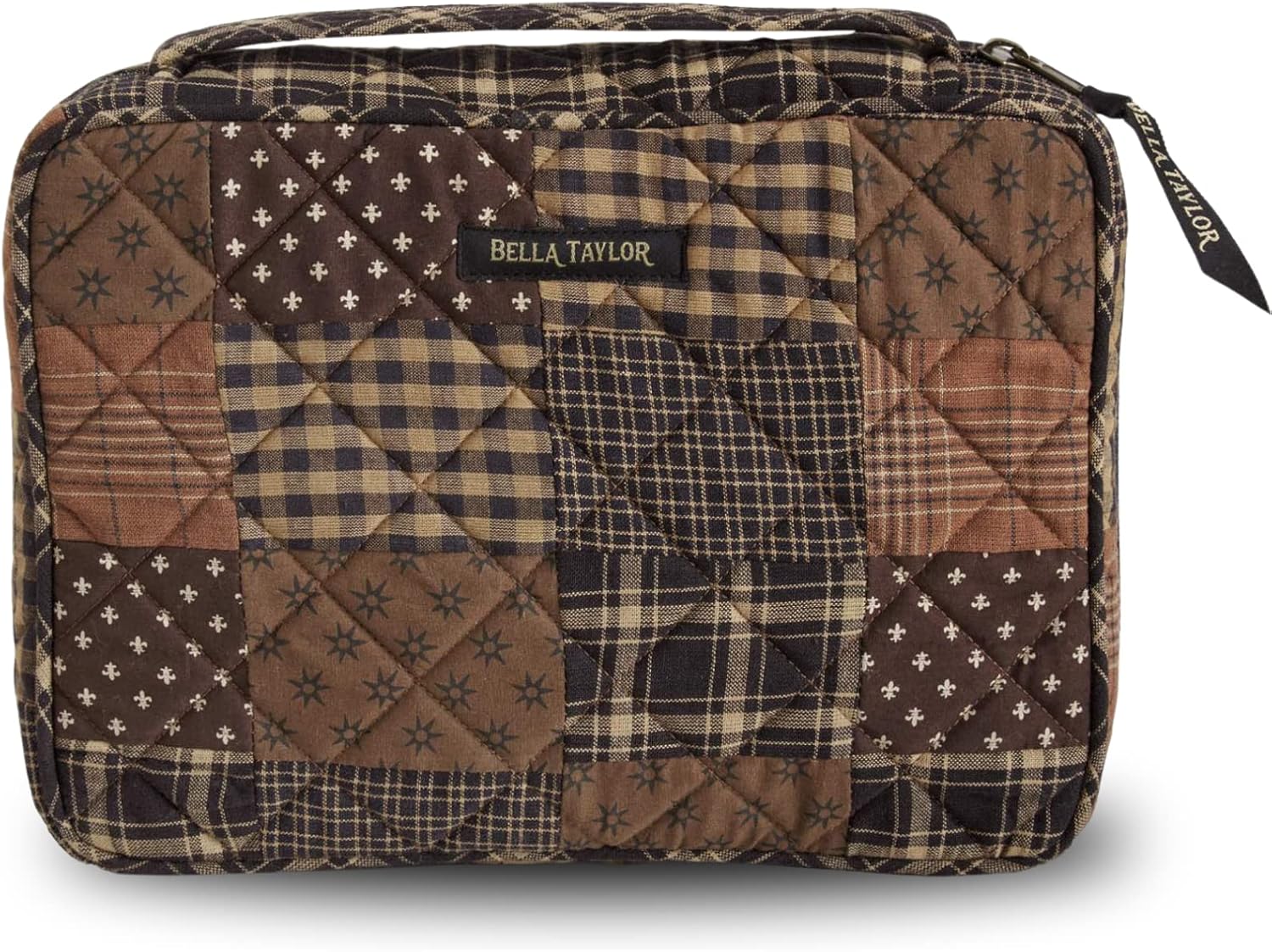 Quilted Bible Cover for Women - Large Study Bible Case