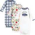 Touched by Nature Unisex Baby Organic Cotton Gowns - Soft Sleepwear