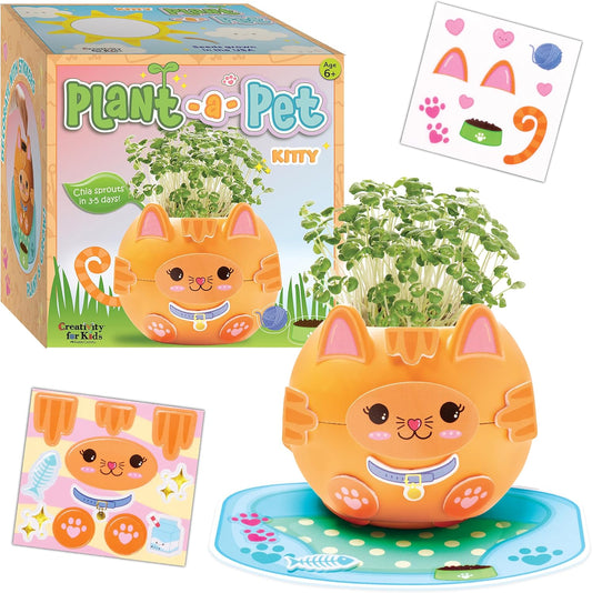 Plant-A-Pet Kitty: Kids' Creativity Kit