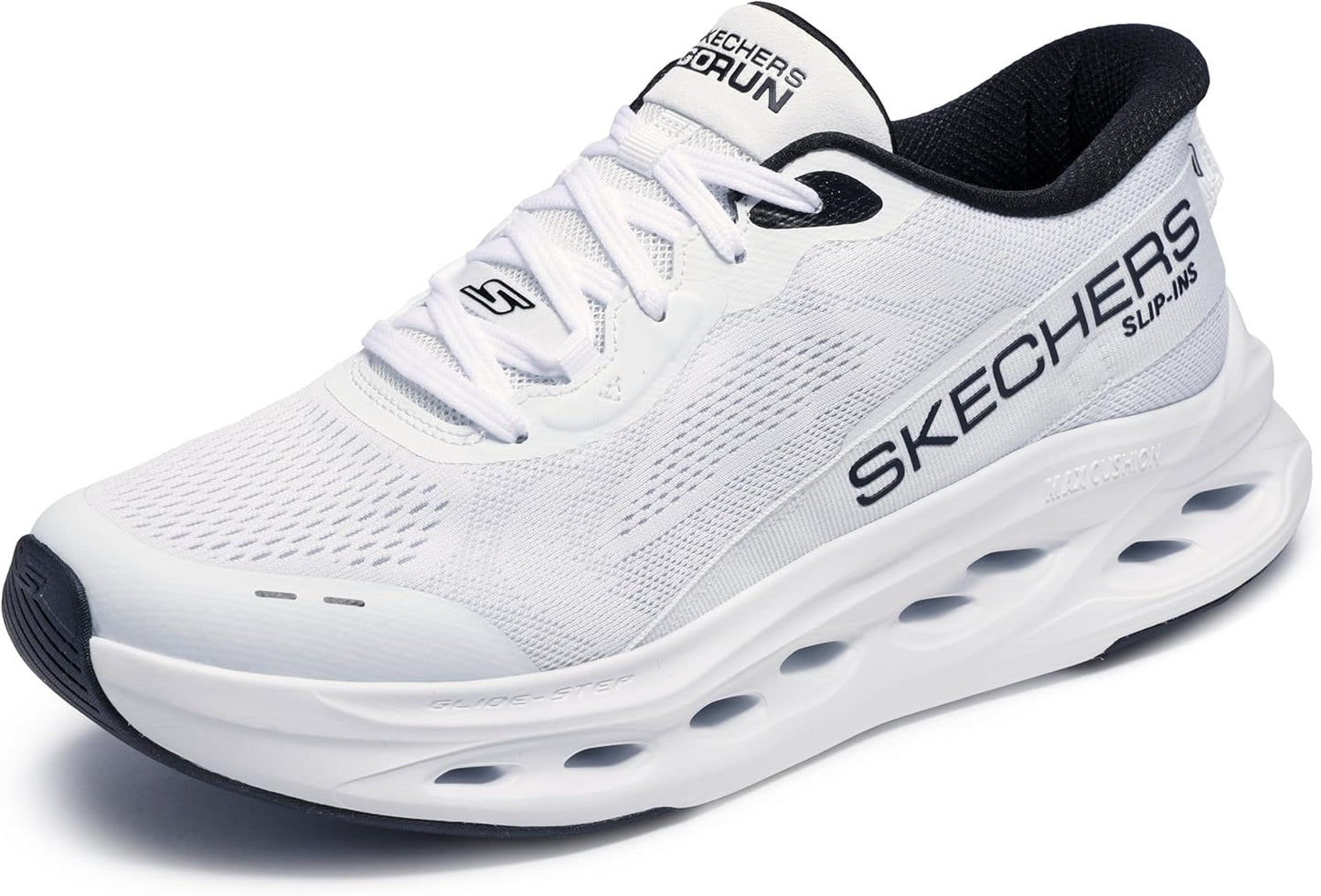 Skechers Mens Max Cushioning Glide Step Slip-ins for Comfort