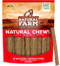 Natural Farm Quick Chicken Chewy Sticks (32-Pack) - Low Calorie Train