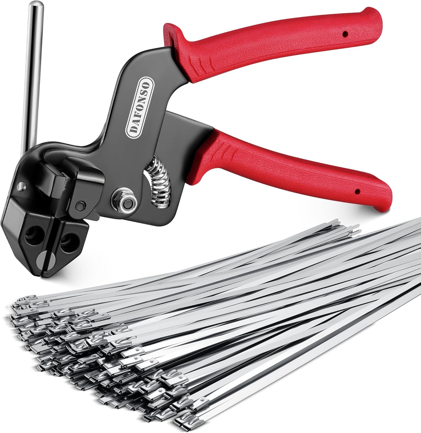 Stainless Steel Cable Tie Gun Kit for Heavy Duty Use