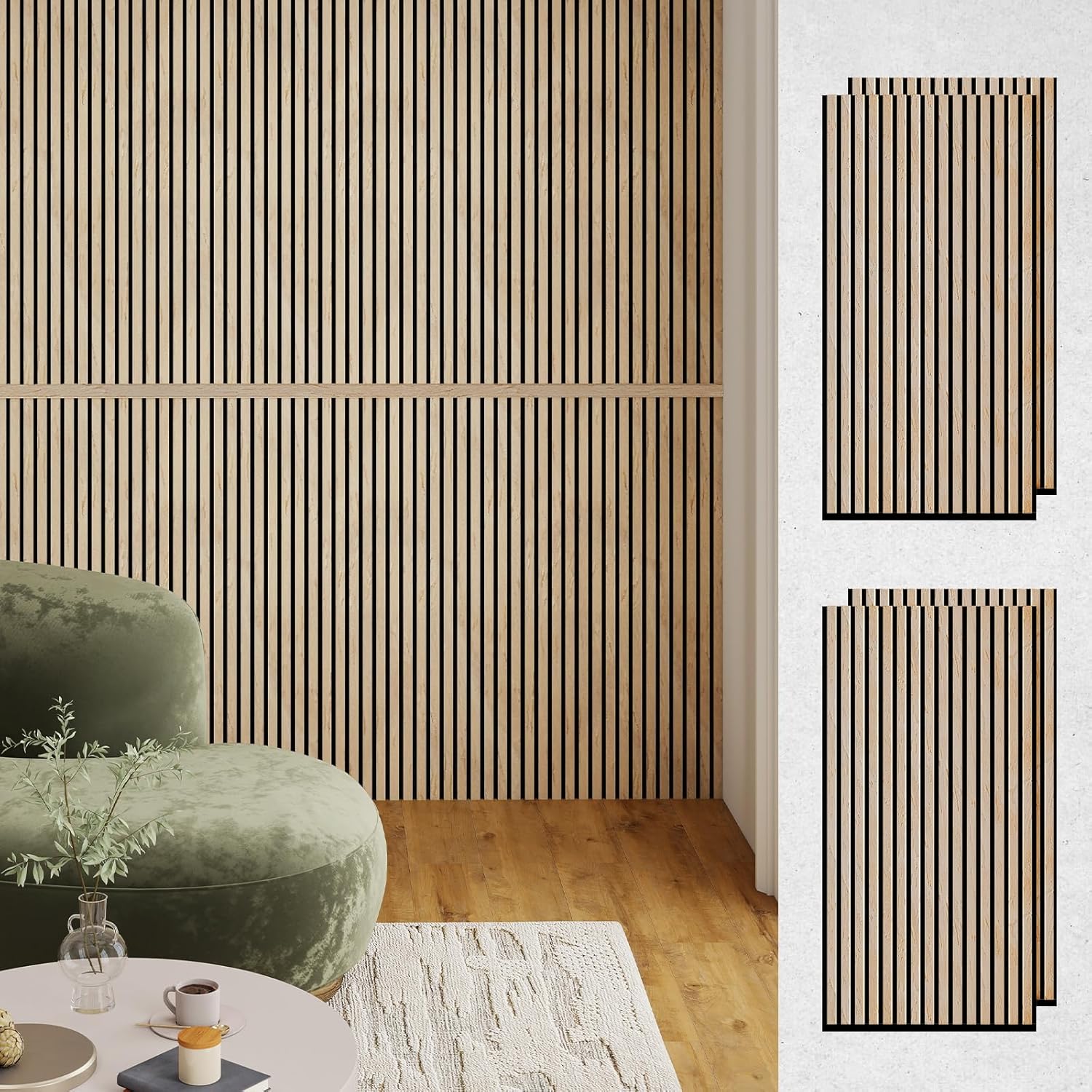 Upick Acoustic Wood Wall Panels for Sound Absorption and Style