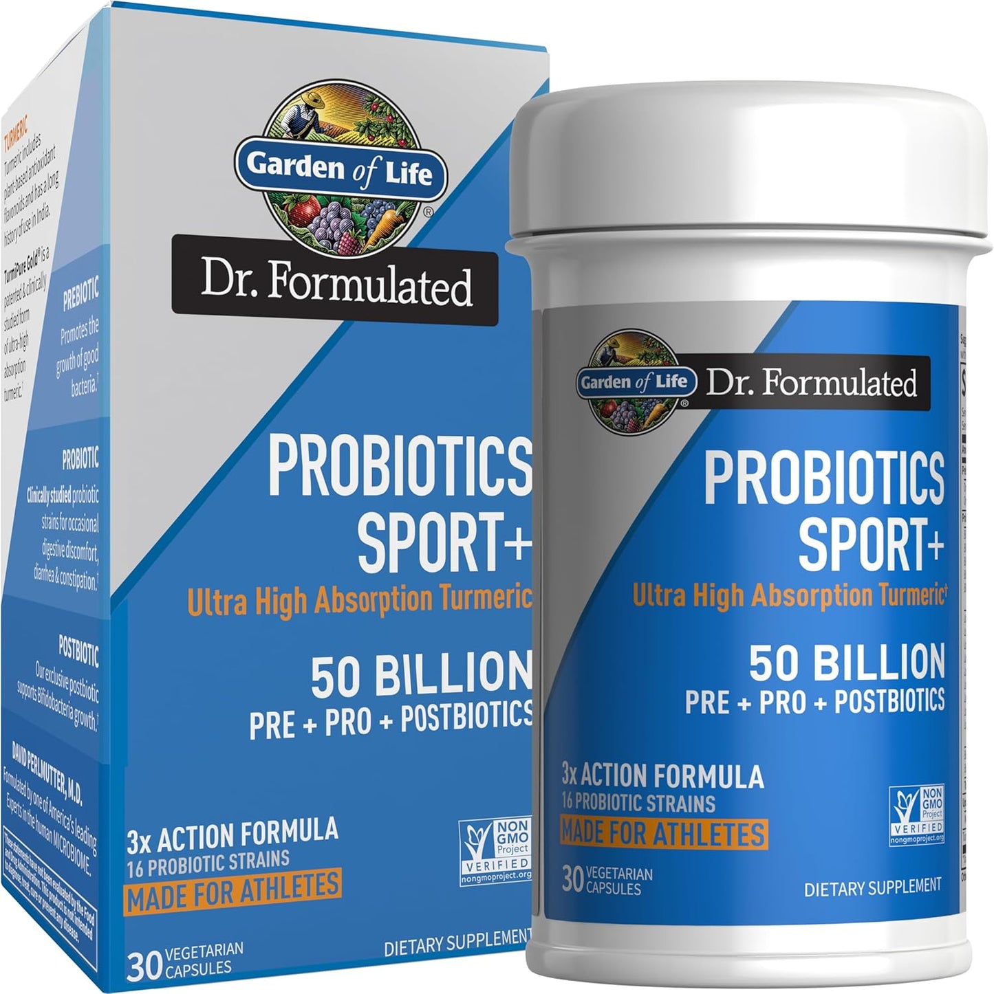 Garden of Life Sport Probiotics for Athletes with Turmeric
