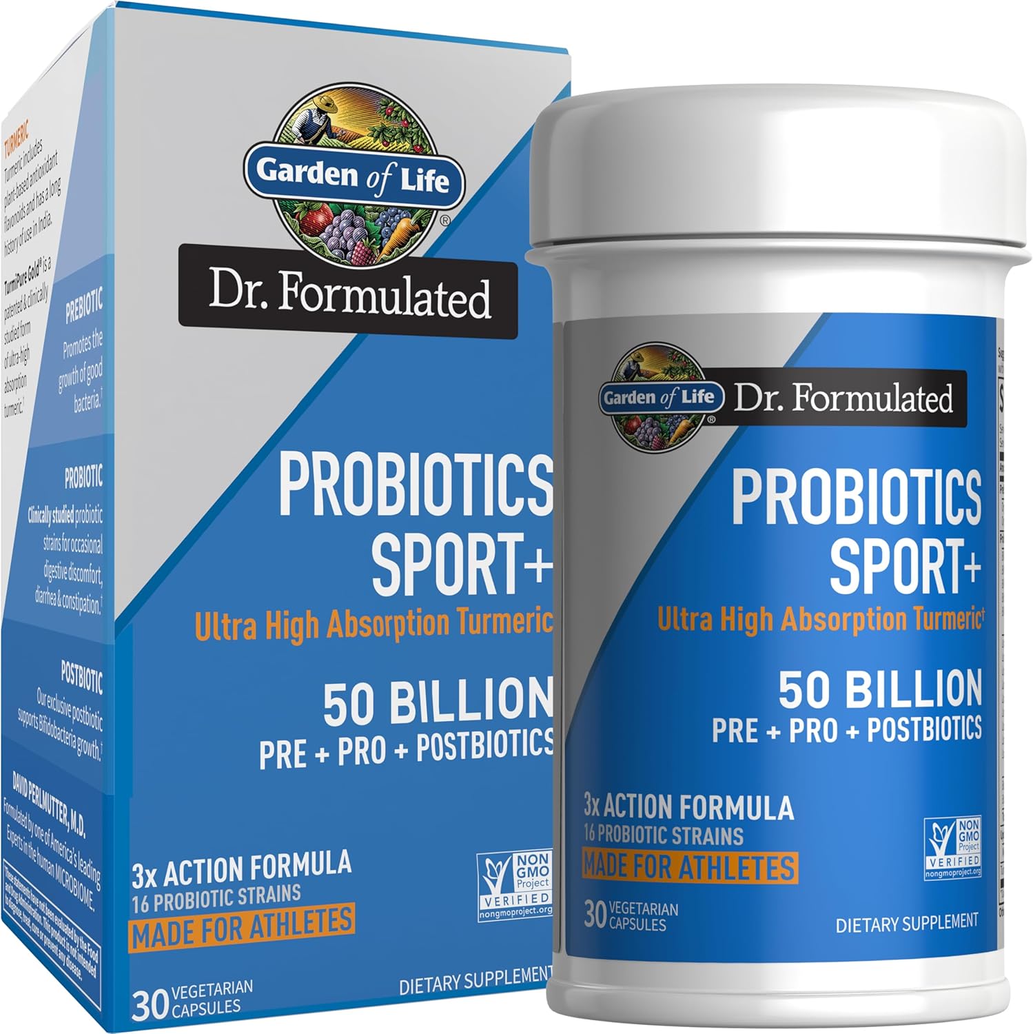Garden of Life Sport Probiotics for Athletes with Turmeric