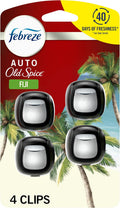 Febreze Car Air Freshener Vent Clip Old Spice Fiji - Up to 40 Days
