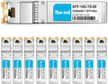 10G SFP+ to RJ45 80m Compatible Transceiver Pack of 10 - 10Gig Copper