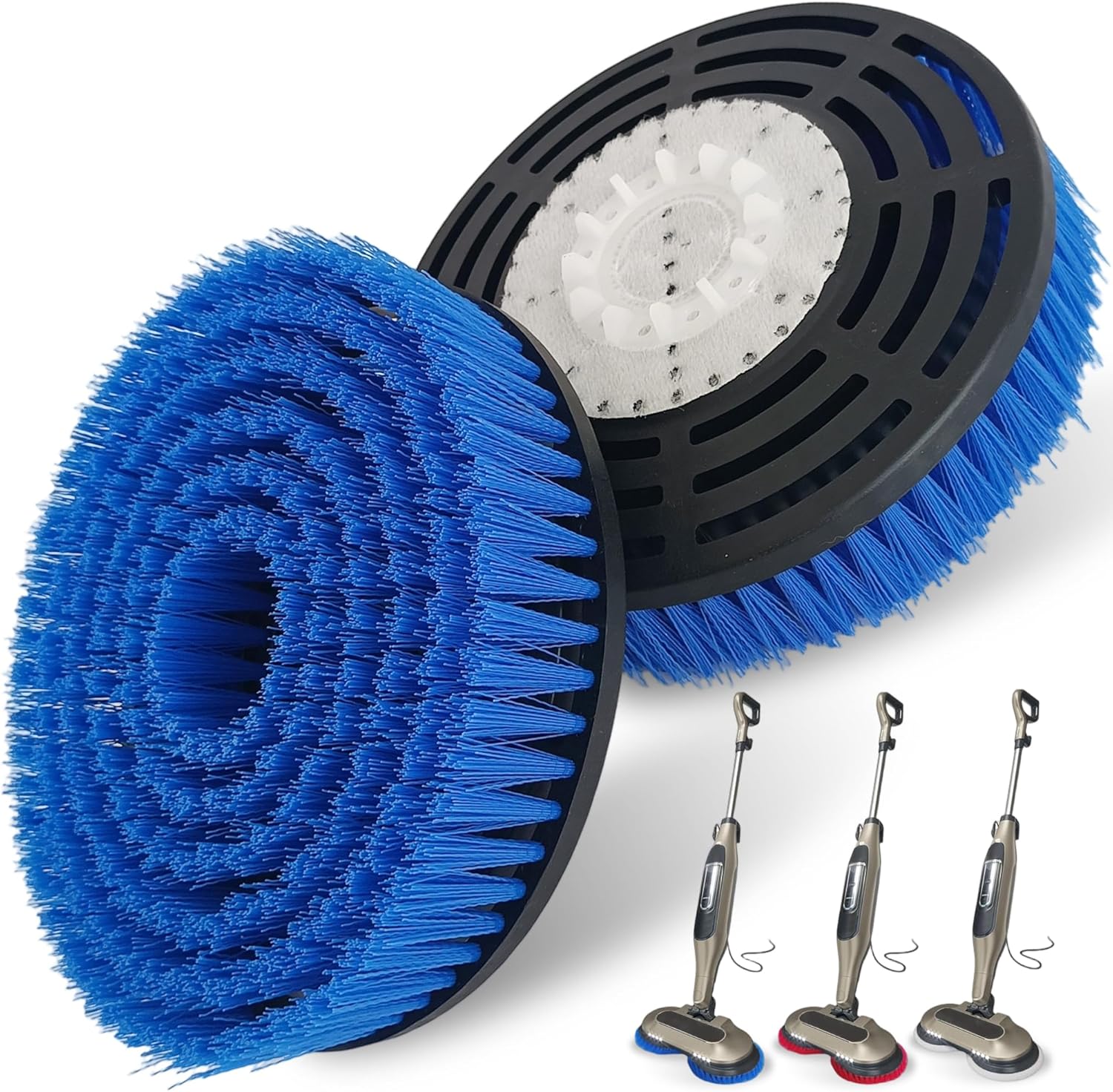 2 Pack S7001 Mop Pad Replacement Brush Heads for Shark Steam Mop