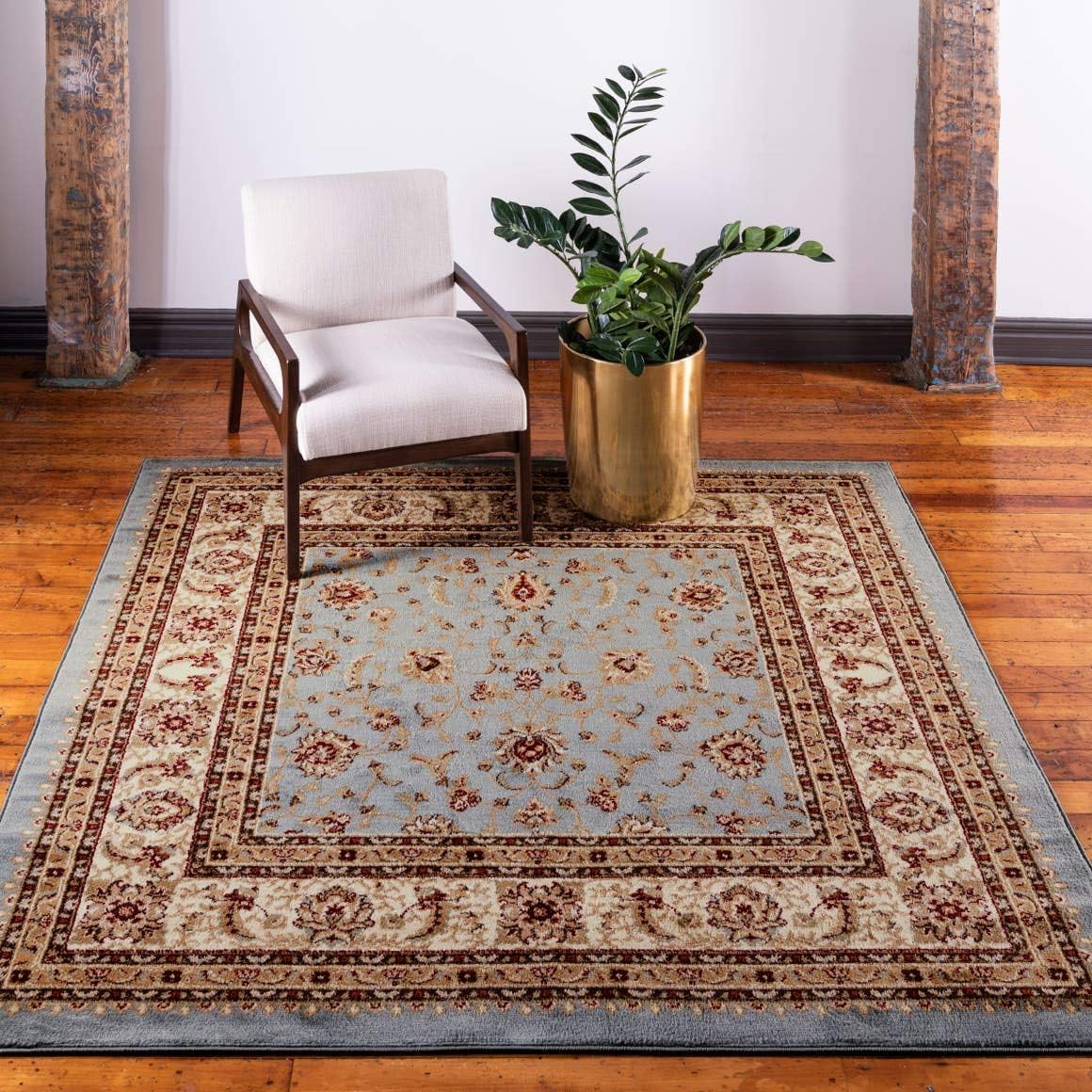 Unique Loom Voyage Collection Traditional Oriental Area Rug