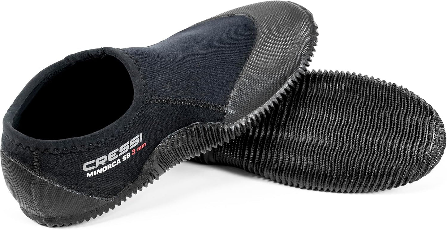 Cressi Neoprene Adult Anti-Slip Sole Boots for Water Sports