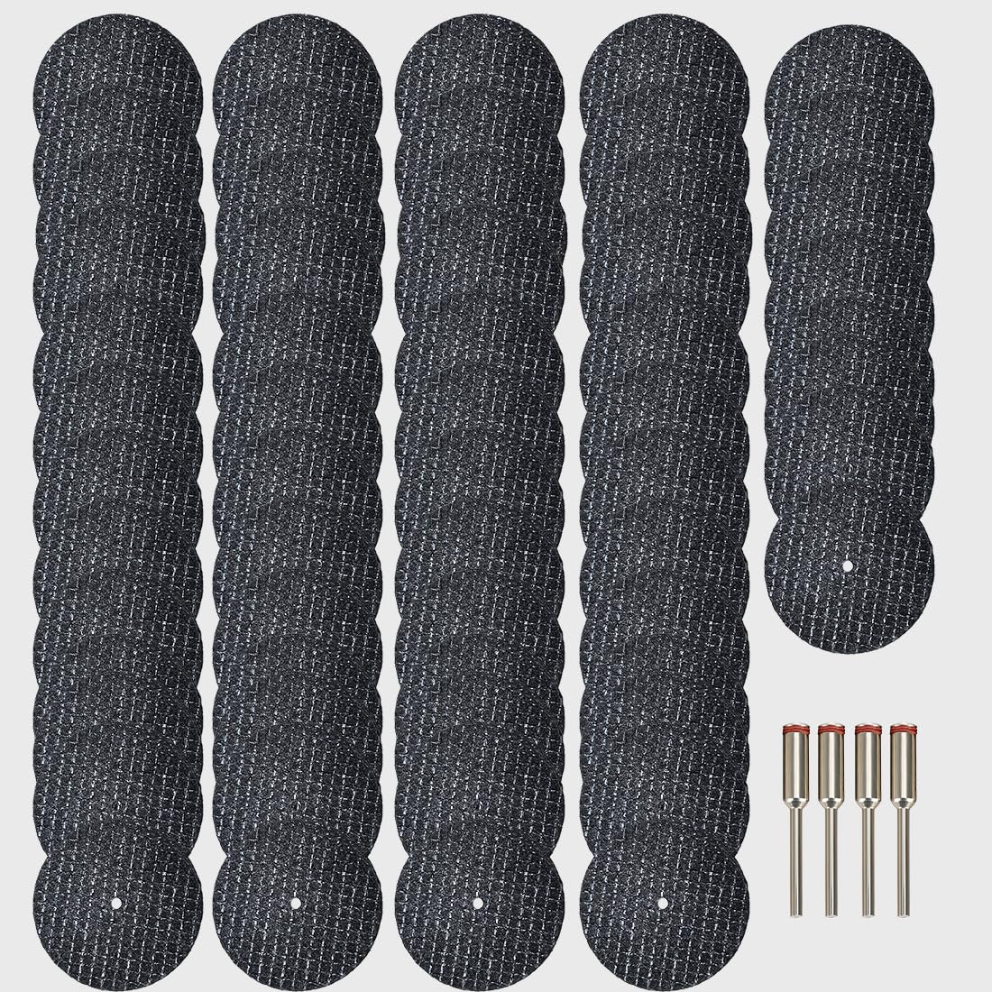 Premium 60PCS Reinforced Cut Off Wheels - Metal, Wood, Stone Cutting