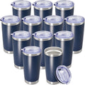 20 oz Tumbler Travel Tumblers 12Pack - Double Wall Vacuum Insulated